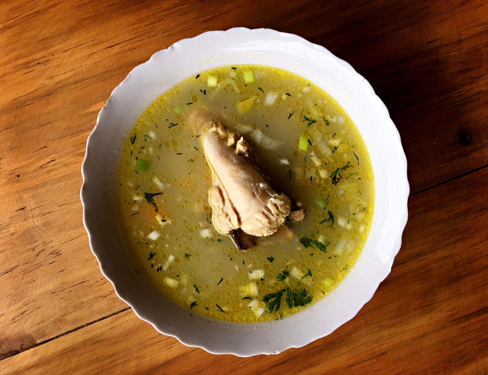 Avgolemono (Griekse citroen-kippensoep)