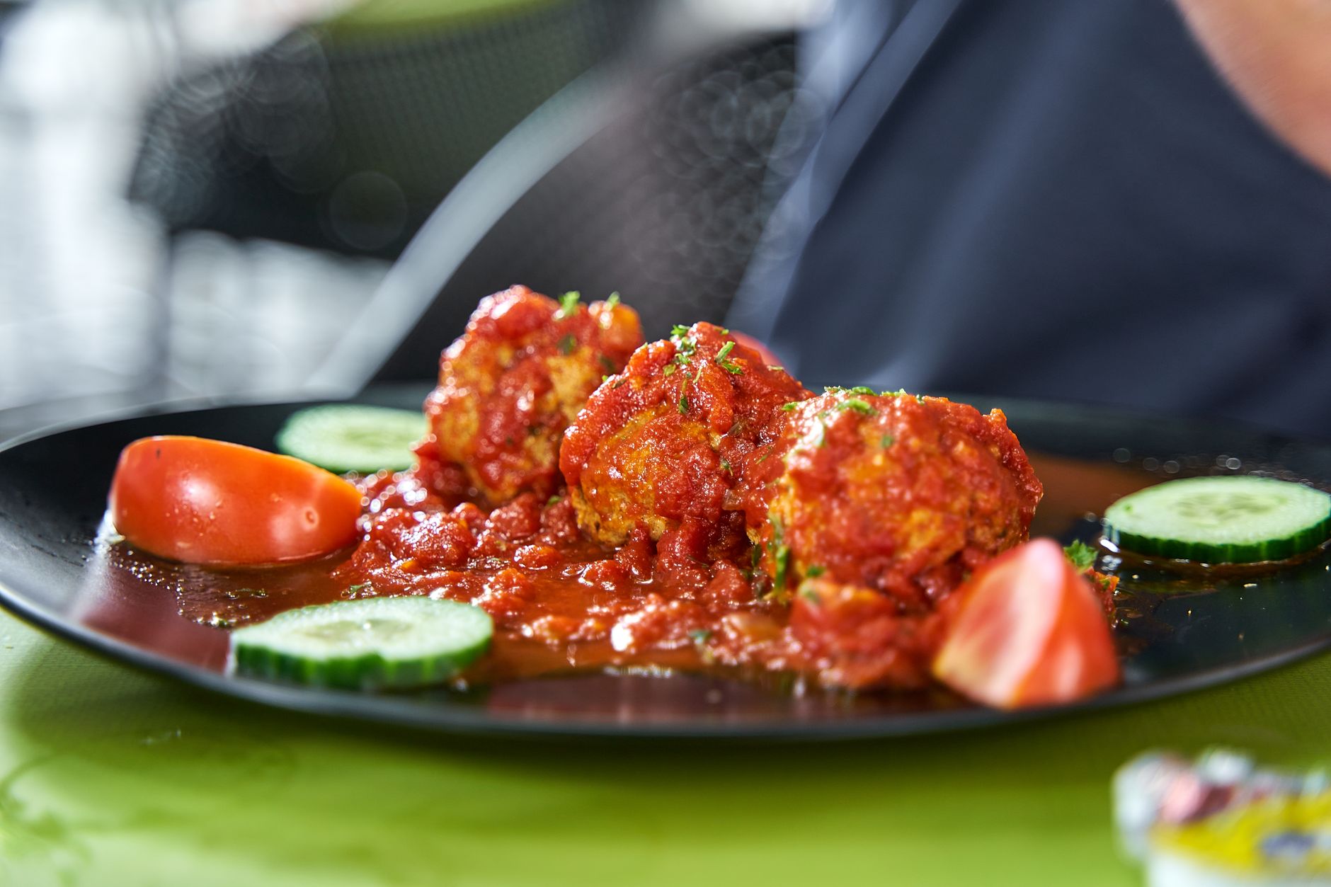 Balletjes in tomatensaus