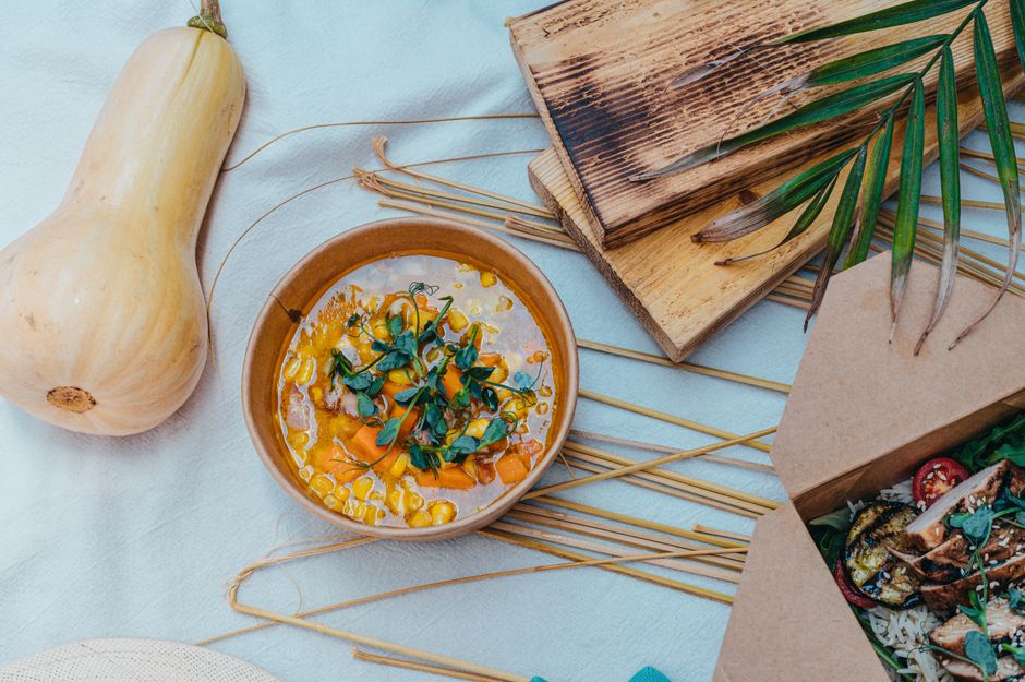 Butternutrisotto met salie en parmezaan