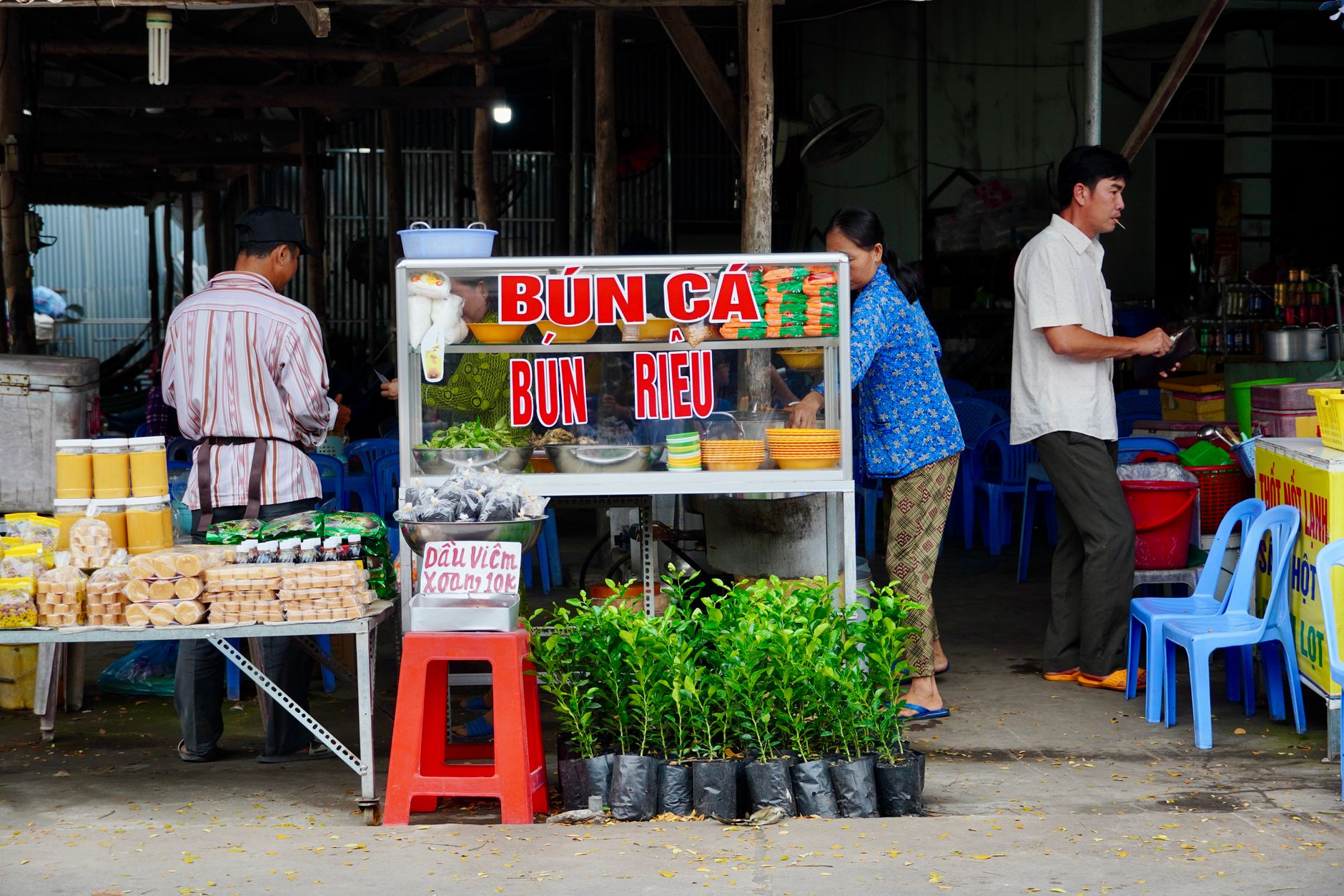 Cha ca (Vietnamese kurkumavis met dille)