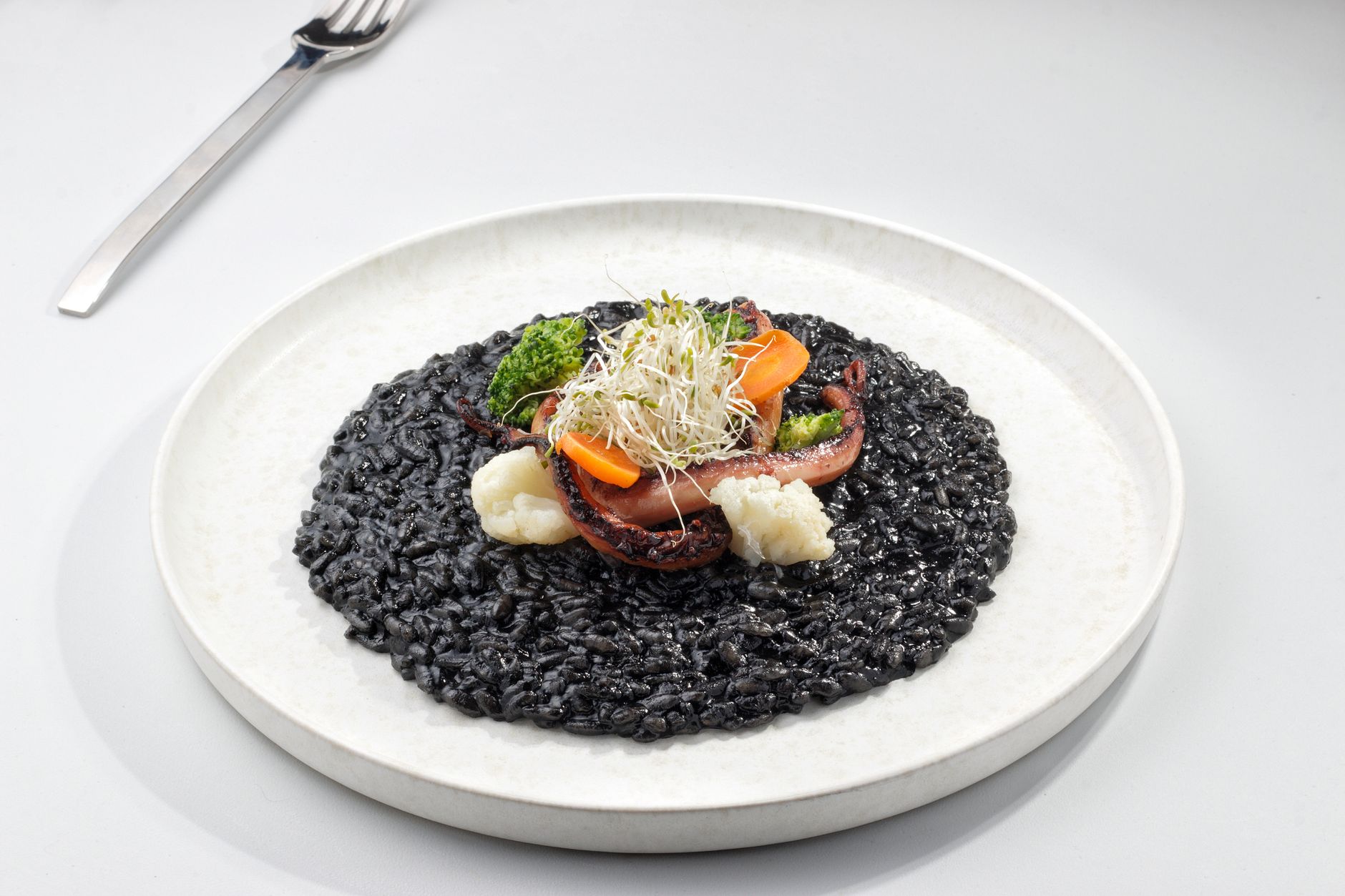 Crni rizot: Kroatische zwarte inktvisrisotto