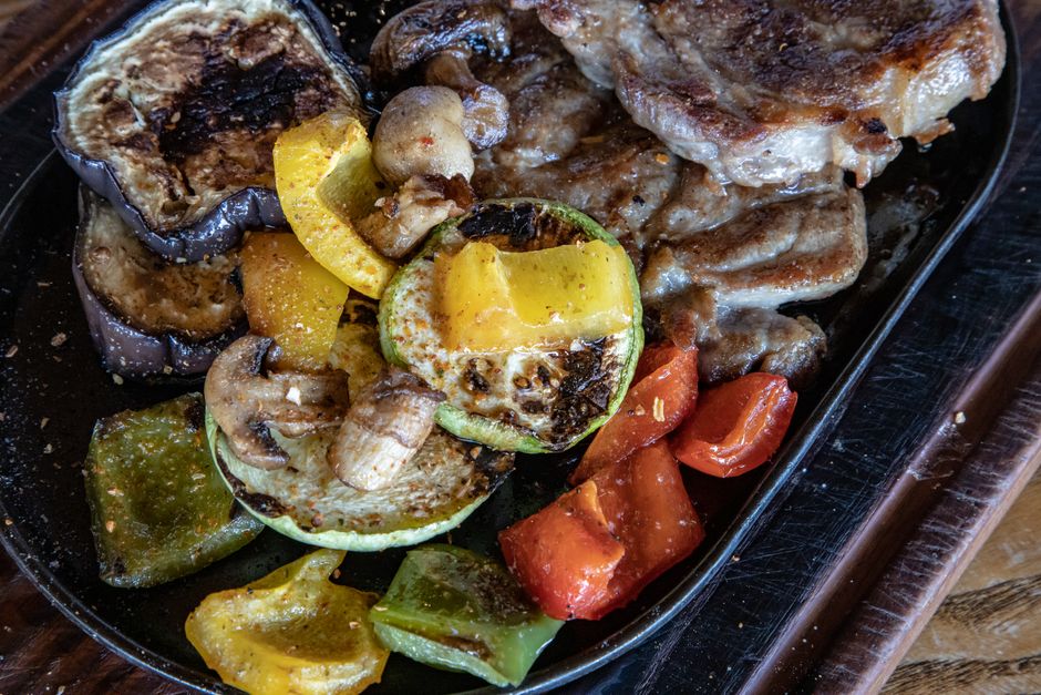 Gegrilde groenten uit de oven