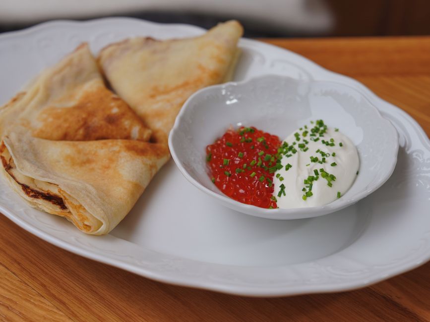 Jianbing, hartige Chinese ontbijtcrêpe