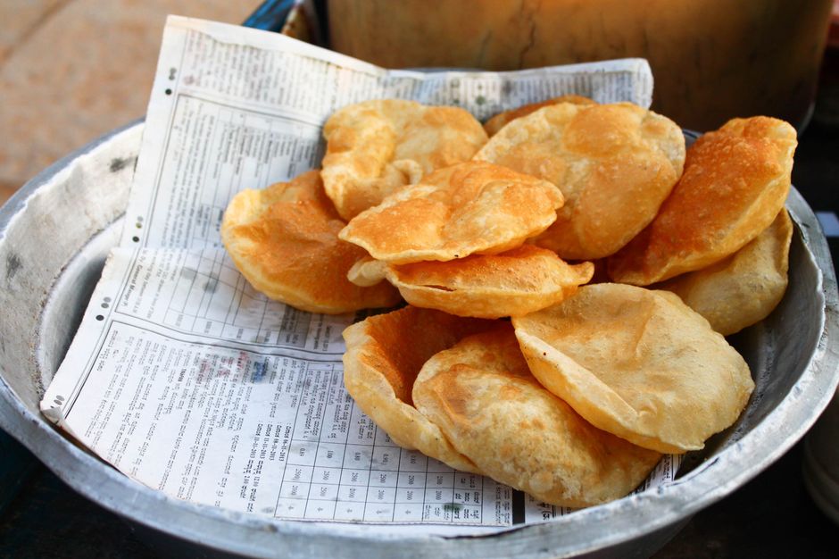 Langos - Hongaars gebakken deeg met knoflook