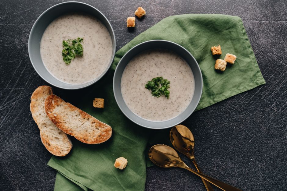 New England clam chowder