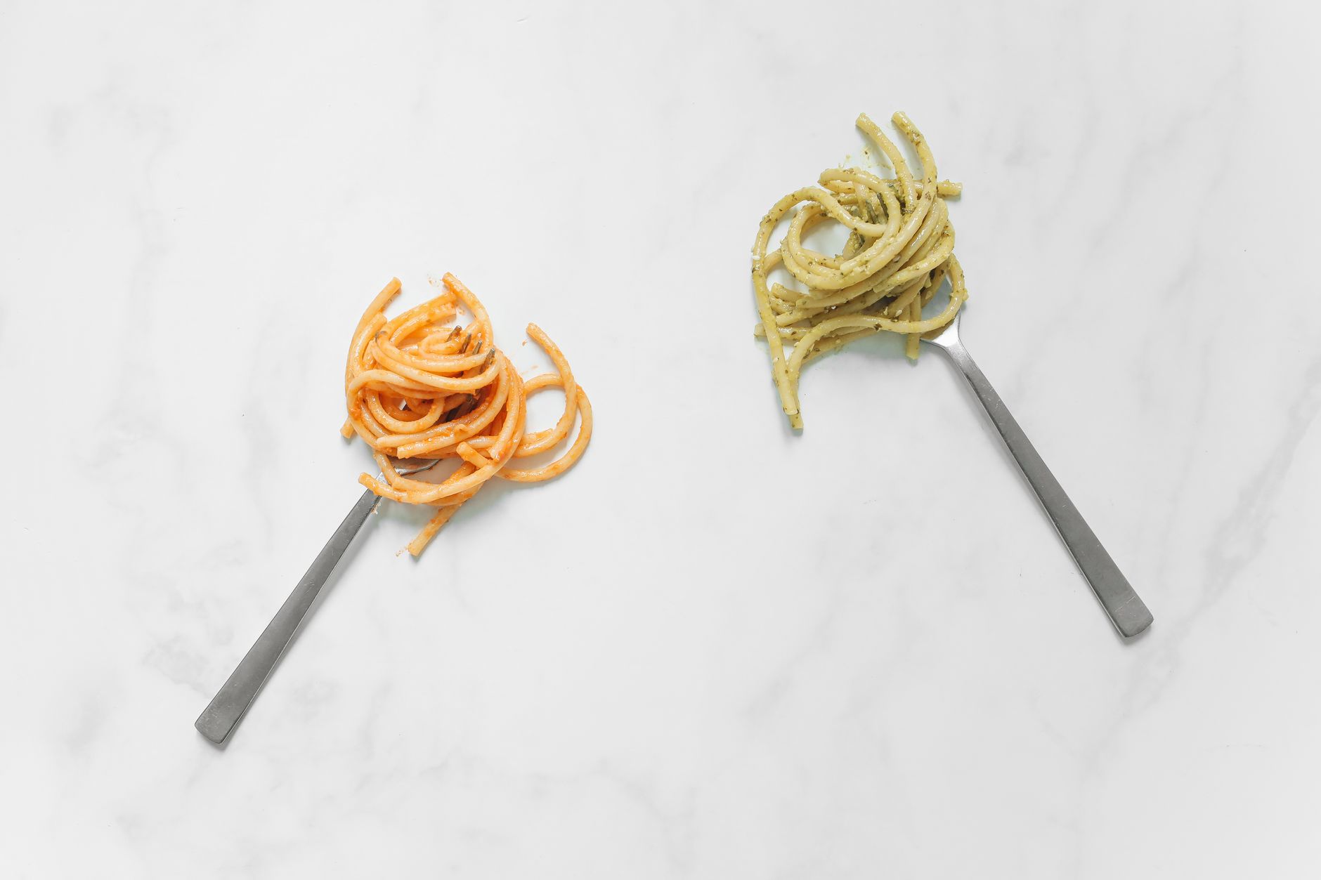 Pasta pesto rosso met zongedroogde tomaten