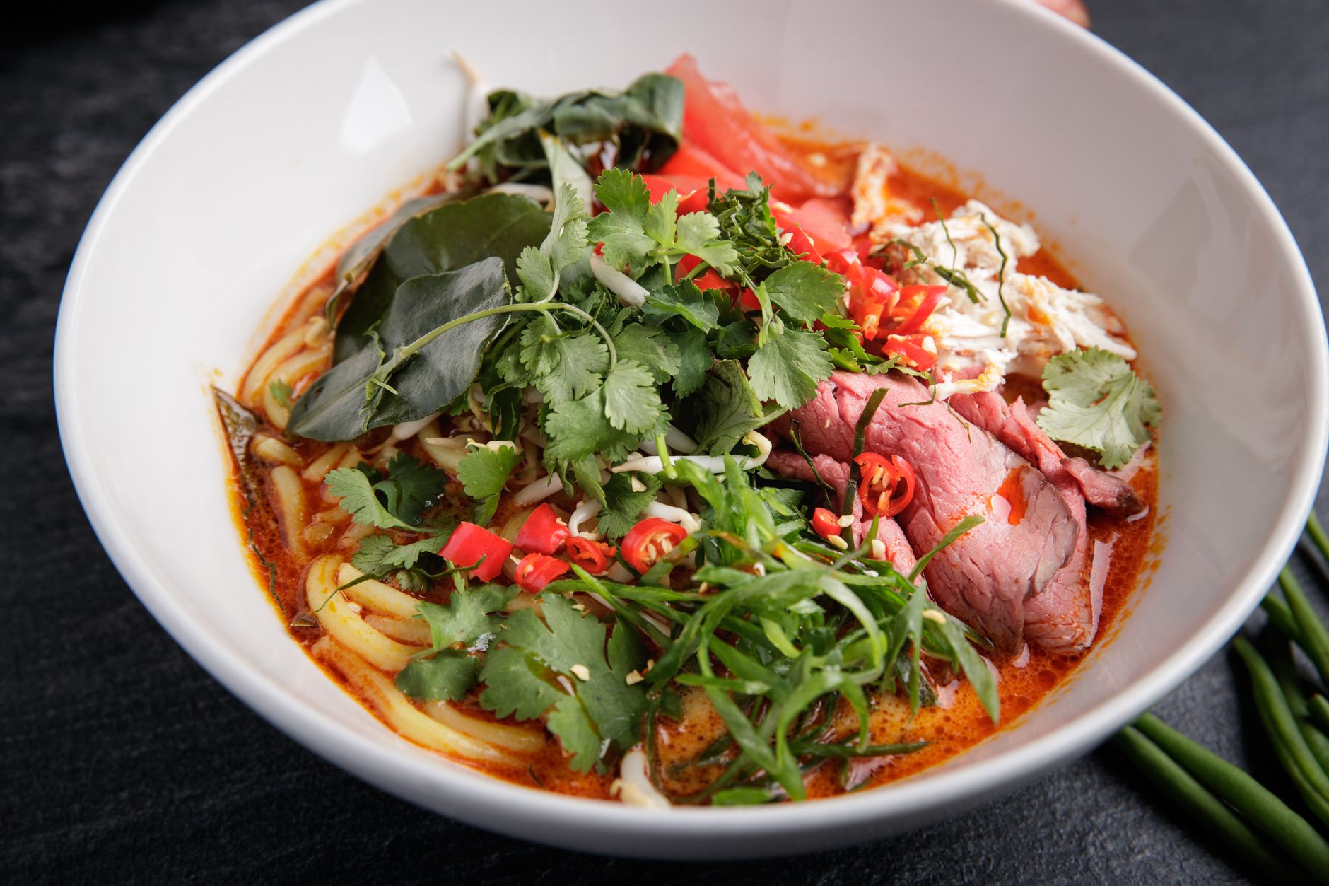 Rode curry met rundvlees