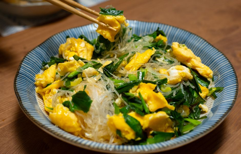Tomaat en ei roerbak (Chinese huiskost)